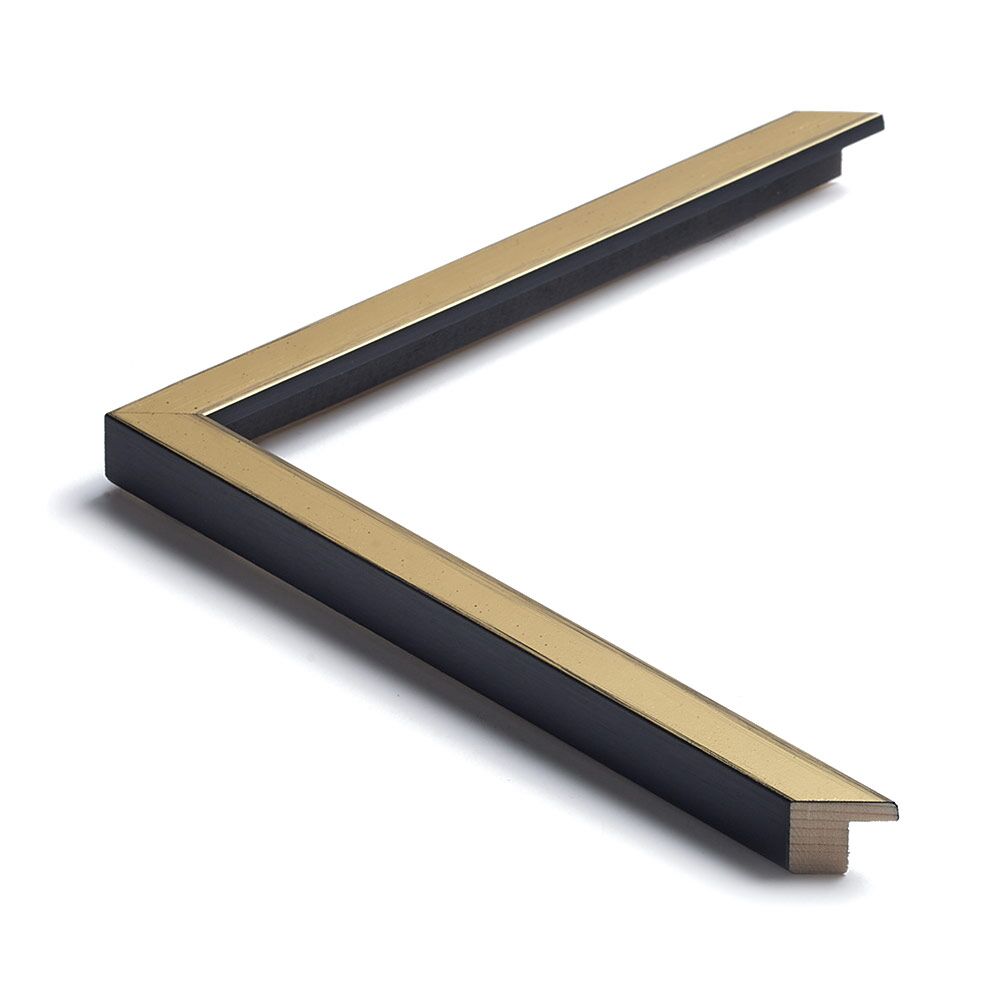 Guld liste, 15 x 17 mm - Billede 3