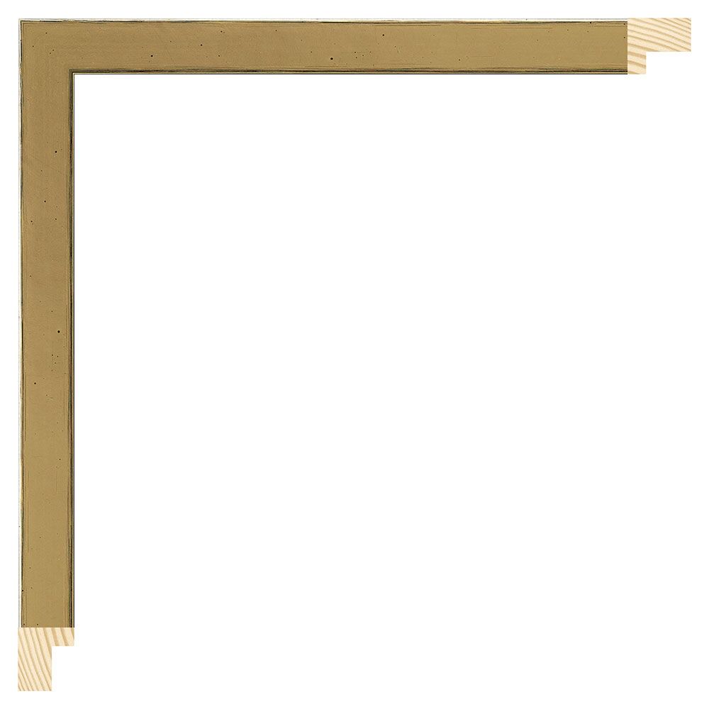 Guld liste, 15 x 17 mm