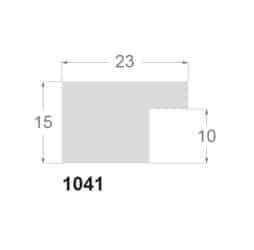 Silkemat sort liste, 30 x 13 mm - Billede 2