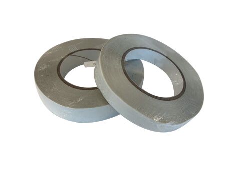 Tekstiltape, klar dobbeltklæbende,19 mm