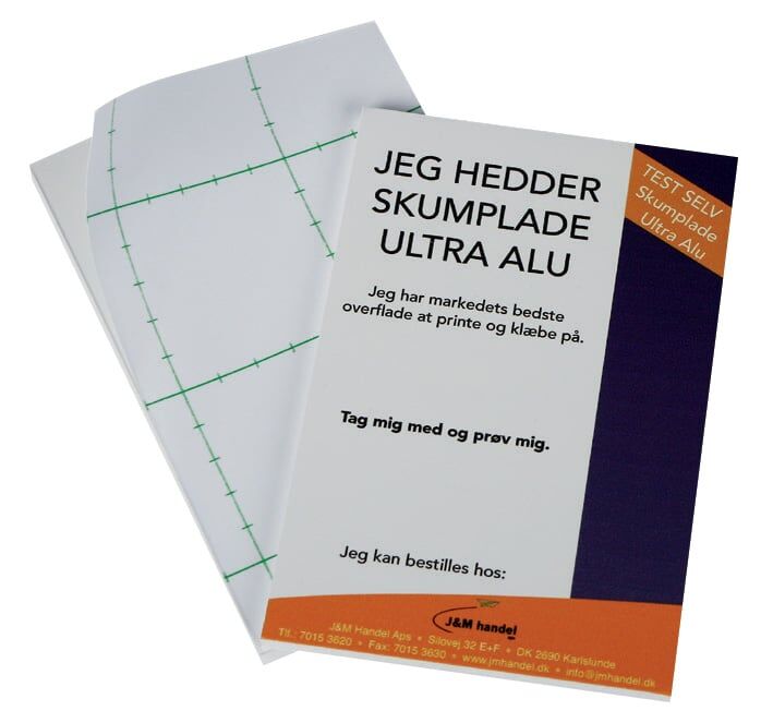 Skumplader ultra alu med klæb, 10 mm